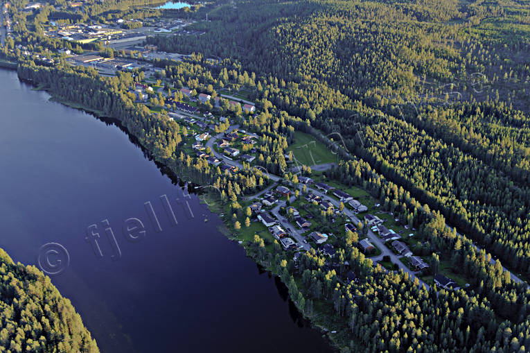 aerial photo, aerial photo, aerial photos, aerial photos, drone aerial, drnarfoto, Lapland, Lycksele, samhllen, summer