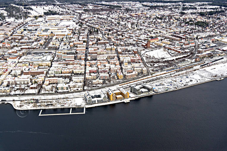 aerial photo, aerial photo, aerial photos, aerial photos, drone aerial, drnarbild, drnarfoto, installations, Jamtland, Ostersund, port, Storsj Strand, stder