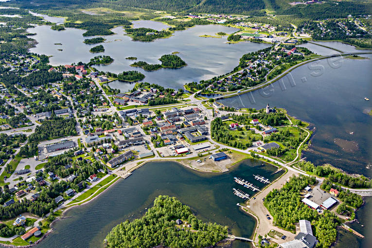aerial photo, aerial photo, aerial photos, aerial photos, Arjeplog, Arjepluovve, drone aerial, drnarbild, drnarfoto, Kraja, Lapland, samhllen, Vaukaselet