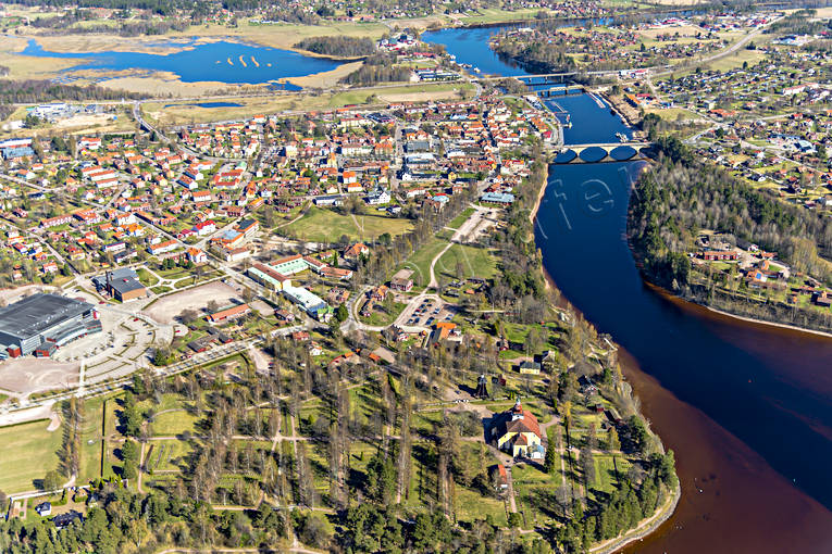 aerial photo, aerial photo, aerial photos, aerial photos, community, Dalarna, drone aerial, drnarfoto, Leksand, samhllen, spring