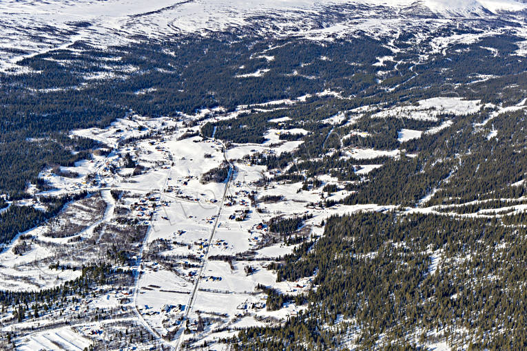 aerial photo, aerial photo, aerial photos, aerial photos, drone aerial, drnarbild, drnarfoto, Herjedalen, Ljungdalen, samhllen, winter