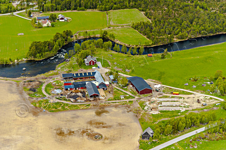 aerial photo, aerial photo, aerial photos, aerial photos, drone aerial, drnarfoto, Herjedalen, Ljusnedal, summer, villages