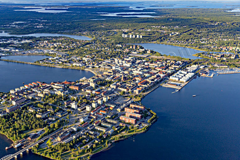 aerial photo, aerial photo, aerial photos, aerial photos, drone aerial, drnarfoto, Lulea, North Bothnia, Oskarsvarv, stder, summer