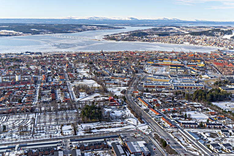 aerial photo, aerial photo, aerial photos, aerial photos, drone aerial, drnarfoto, Froson, Jamtland, Ostersund, stder, winter
