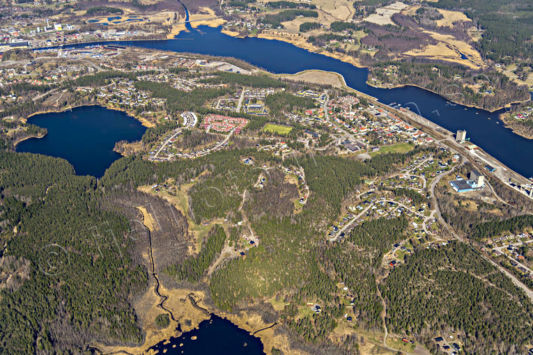 aerial photo, aerial photo, aerial photos, aerial photos, drone aerial, drnarfoto, Halsingland, samhllen, spring, stder, Sderhamn