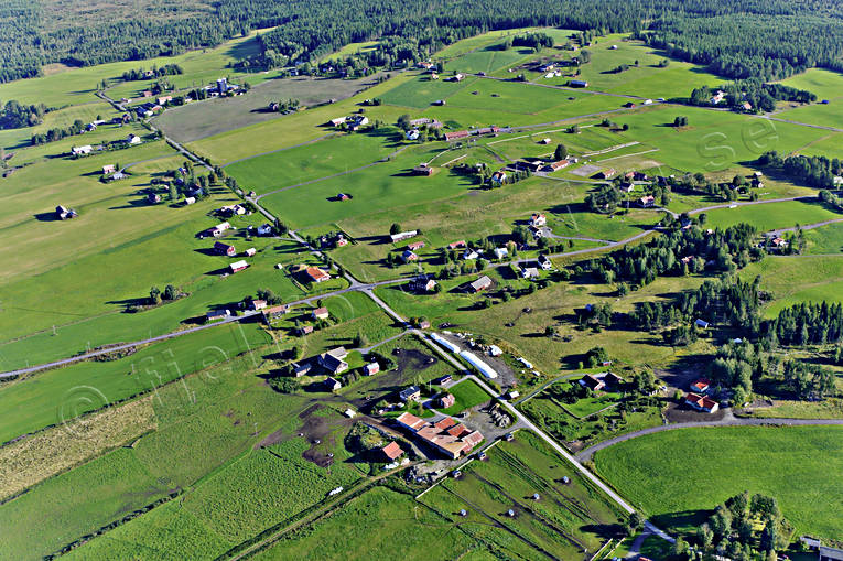 aerial photo, aerial photo, aerial photos, aerial photos, drone aerial, drnarfoto, farms, Hggens, Jamtland, summer, stersen