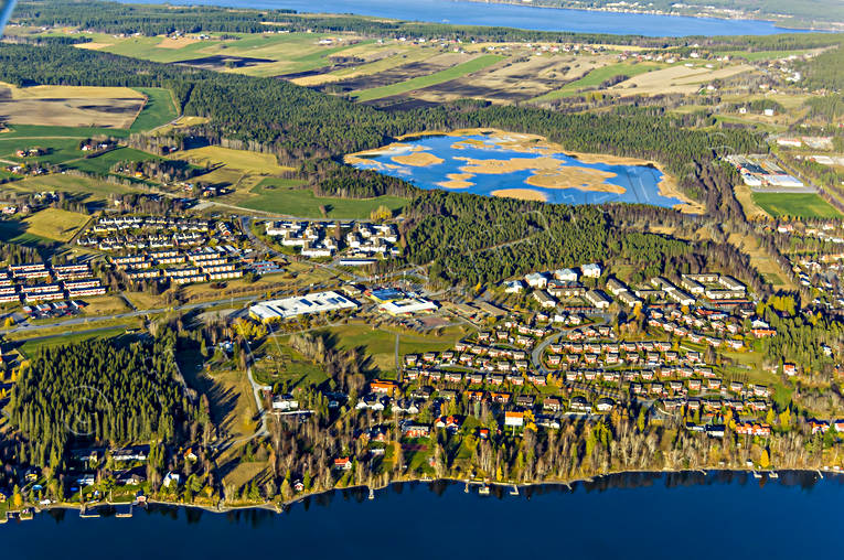 aerial photo, aerial photo, aerial photos, aerial photos, And lake, ange, autumn, drone aerial, drnarfoto, Froson, Jamtland, Ostersund, stder