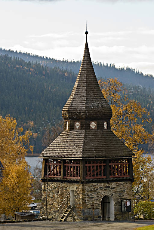 Are, autumn, autumn colours, bell tower, buildings, church, churches, Jamtland, samhllen, torn, tower