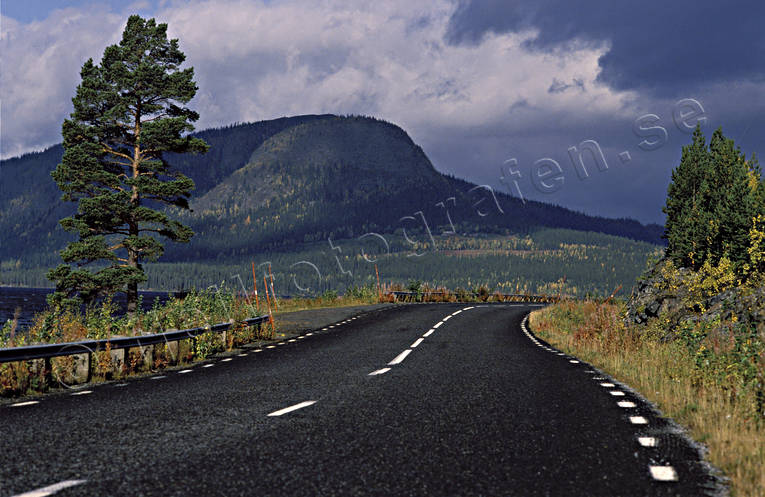 asphalt, autumn, bird, Bird Mountain, desolated, Jamtland, landscapes, mountain, road, Vattudalen, wasteland