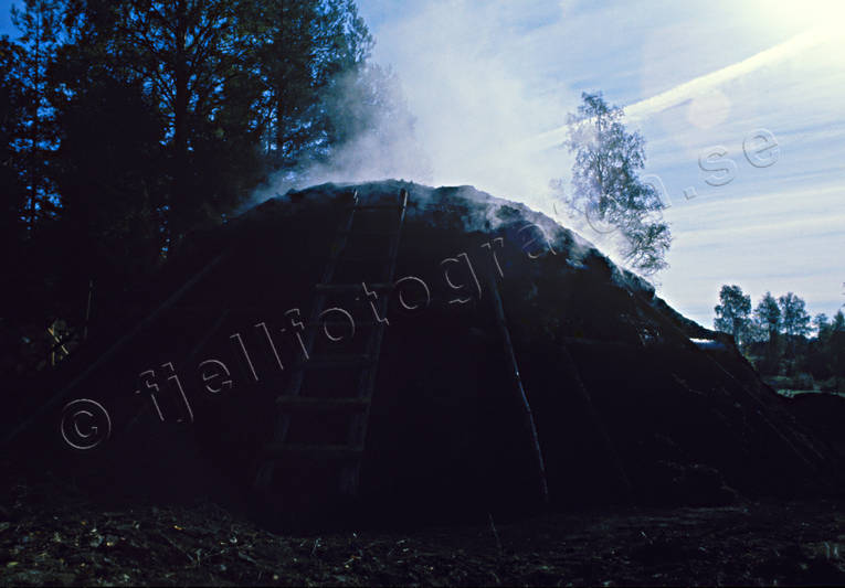 big forest, charcoal, charcoal, charcoal kiln, charcoal pit, forestry, wasteland, wilderness, woodland, work