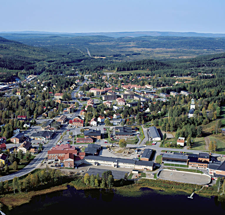 aerial photo, aerial photo, aerial photos, aerial photos, community, Dorotea, drone aerial, drnarfoto, Lapland, samhllen