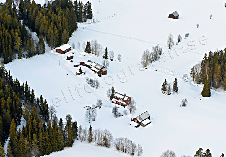 aerial photo, aerial photo, aerial photos, aerial photos, drone aerial, drnarfoto, farms, Hge, Jamtland, Marby, winter