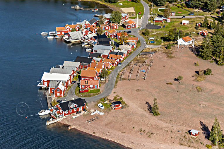 aerial photo, aerial photo, aerial photos, aerial photos, Angermanland, boat house, cabins, drone aerial, drnarfoto, fishing village, installations, Norrfllsviken, port, summer