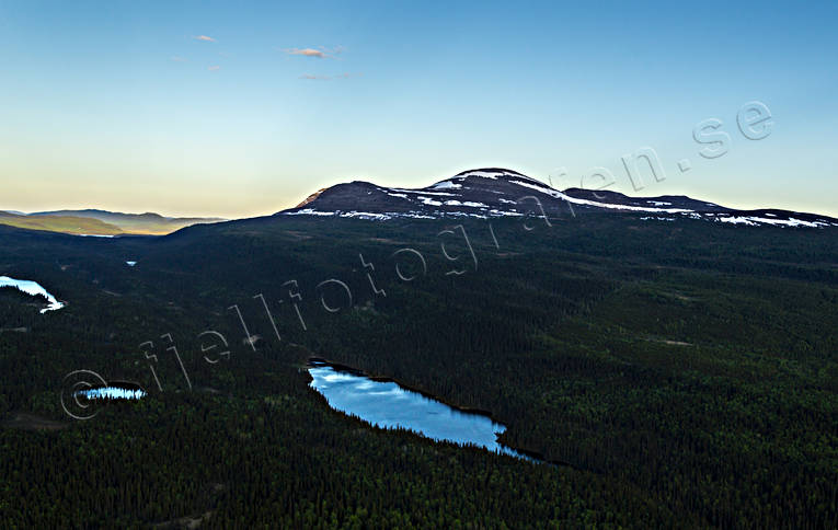 aerial photo, aerial photo, aerial photos, aerial photos, drone aerial, drnarfoto, Jamtland, landscapes, mountain forest, mountain mere, Munsfjallet, summer, Swedish Mountains
