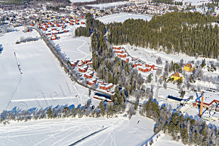 aerial photo, aerial photo, aerial photos, aerial photos, drone aerial, drnarfoto, Froson, Frs Strand, Jamtland, mjlle, Ostersund, stder, winter
