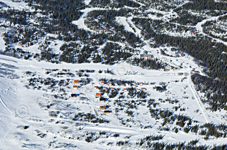 aerial photo, aerial photo, aerial photos, aerial photos, cottage village, chalet complex, drone aerial, drnarfoto, Grftvallen, installations, Jamtland, ski resort, ski resort, ski slopes