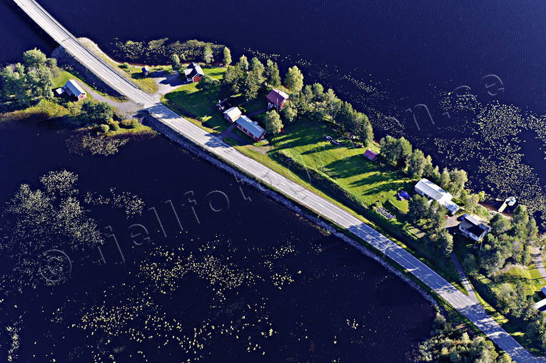 aerial photo, aerial photo, aerial photos, aerial photos, bridge, bridge, drone aerial, drnarfoto, Hammerdal, Hammerdalssjn, Jamtland, samhllen, summer