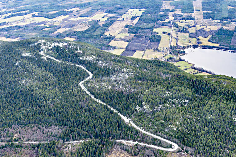 aerial photo, aerial photo, aerial photos, aerial photos, autumn, drone aerial, drnarfoto, forest motor road, Hoverberget, Jamtland, landscapes, mountain
