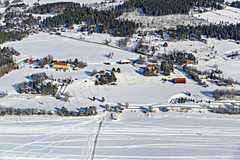 aerial photo, aerial photo, aerial photos, aerial photos, beach, drone aerial, drnarfoto, Froson, hrke, Jamtland, Ostersund, samhllen, winter