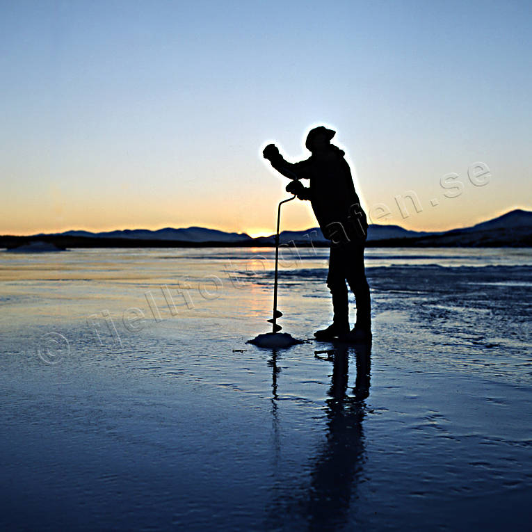 bare ice, char fishing, fishing, fishing through ice, ice fishing, mountain, mountains, nature, sunrise, winter