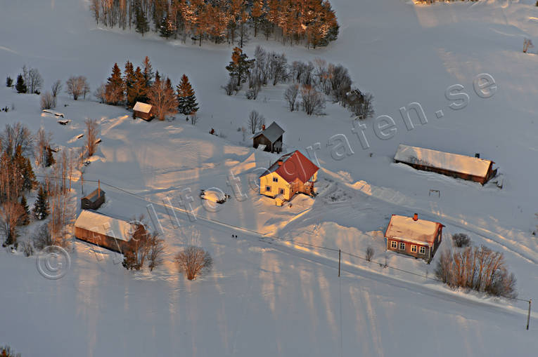 aerial photo, aerial photo, aerial photos, aerial photos, drone aerial, drnarfoto, farms, Jamtland, winter