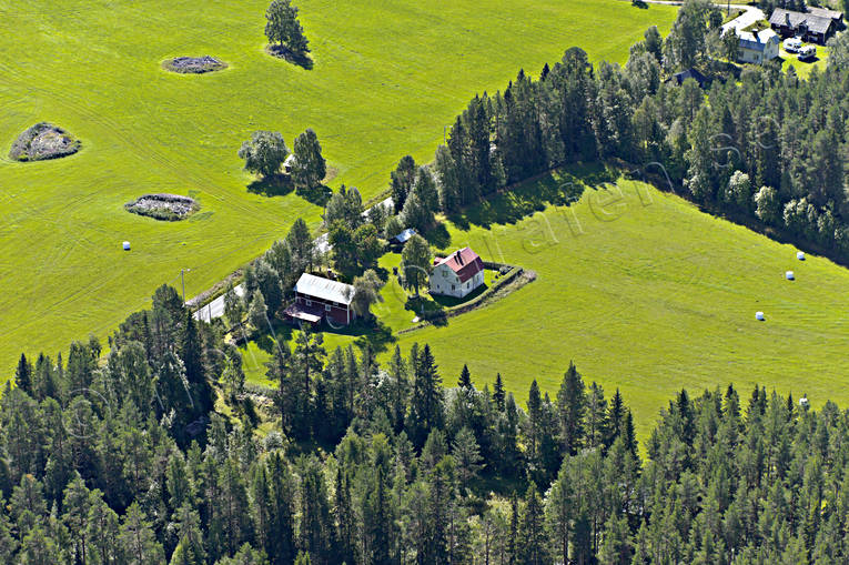 aerial photo, aerial photo, aerial photos, aerial photos, cabins, drone aerial, drnarfoto, farms, Jamtland, summer