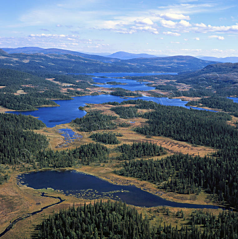 aerial photo, aerial photo, aerial photos, aerial photos, autumn, drone aerial, drnarfoto, Kol lake, lake system, landscapes, Lapland