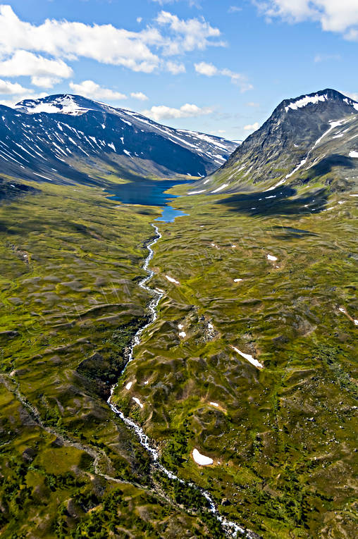 aerial photo, aerial photo, aerial photos, aerial photos, drone aerial, drnarfoto, landscapes, Lapland, Livamjaure, Livamvagge, summer, Suorrekaise