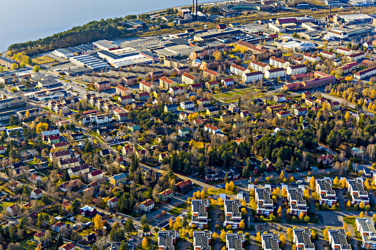 aerial photo, aerial photo, aerial photos, aerial photos, autumn, drone aerial, drnarfoto, Jamtland, Marielund, Ostersund, stder