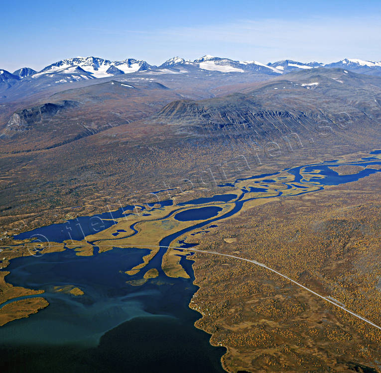 aerial photo, aerial photo, aerial photos, aerial photos, autumn, drone aerial, drnarfoto, landscapes, Lapland, mountain, Nikkaluokta