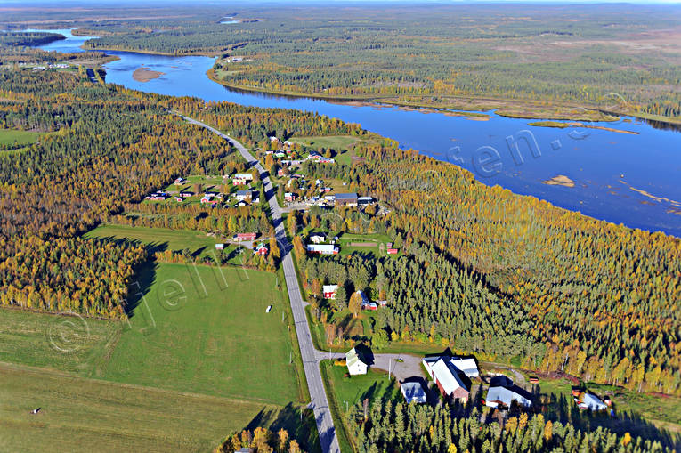 aerial photo, aerial photo, aerial photos, aerial photos, autumn, drone aerial, drnarfoto, farms, North Bothnia