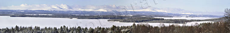 Great Lake, Jamtland, landscapes, mountain, Oviksfjallen, panorama, panorama pictures, view, winter