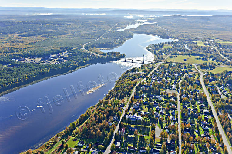 aerial photo, aerial photo, aerial photos, aerial photos, autumn, drone aerial, drnarfoto, landscapes, North Bothnia, Pajala, samhllen