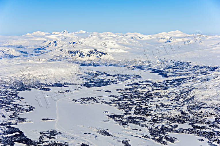 aerial photo, aerial photo, aerial photos, aerial photos, drone aerial, drnarfoto, Guddujavrre, Kuoddojaure, landscapes, Lapland, Miekak, Pite river, winter