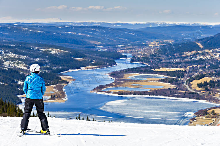 Are lake, Are valley, down-hill running, landscapes, mountain, nature, skier, sport, spring, view, winter, ventyr