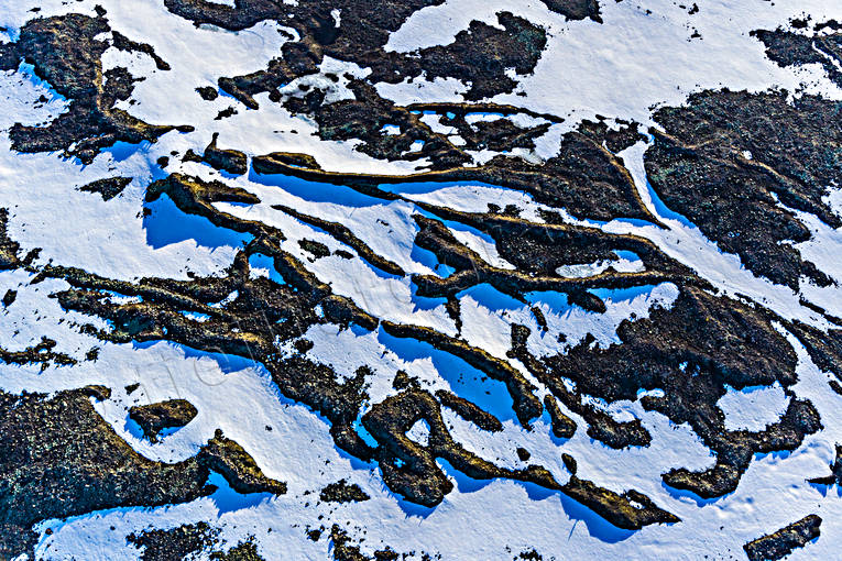 aerial photo, aerial photo, aerial photos, aerial photos, alpine plateau, Dalarna, drone aerial, drnarfoto, Fulufjllet, geology, landscapes, mountain, national park, sluksar, spring