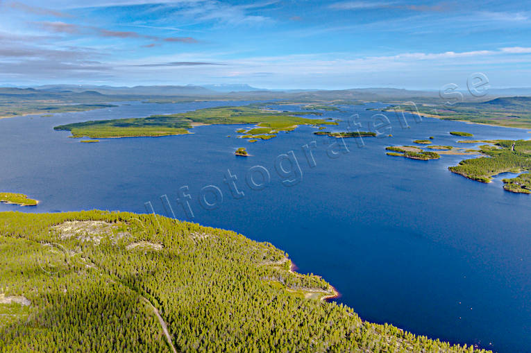 aerial photo, aerial photo, aerial photos, aerial photos, artificial, drone aerial, drnarfoto, Herjedalen, kraftverksmagasin, lake, landscapes, summer, Sveg lake