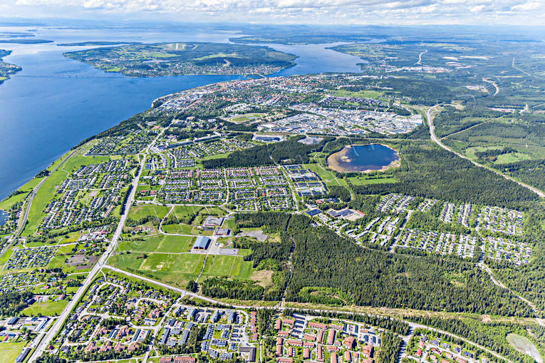 aerial photo, aerial photo, aerial photos, aerial photos, drone aerial, drnarfoto, Froson, Jamtland, Lillsjn, Ostersund, stder, Torvalla