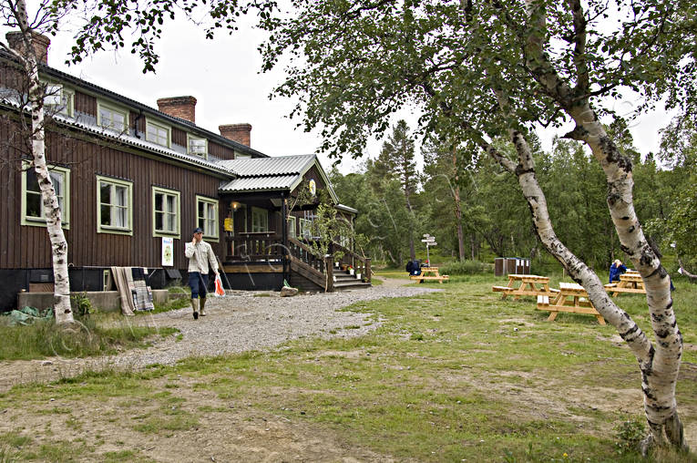 alpine station, installations, Lapland, saltoluokta, tourist station