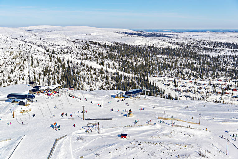 aerial photo, aerial photo, aerial photos, aerial photos, drone aerial, drnarfoto, Herjedalen, installations, Ripfjllet, ski resort, ski resort, ski slopes, Vemdalsskalet, winter
