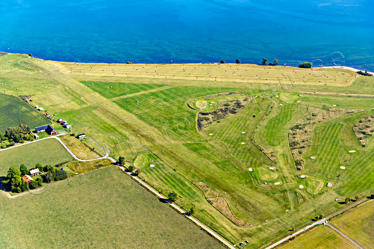 aerial photo, aerial photo, aerial photos, aerial photos, airfield, drone aerial, drnarfoto, Ed, golf course, installations, landscapes, Smland, summer, Visings