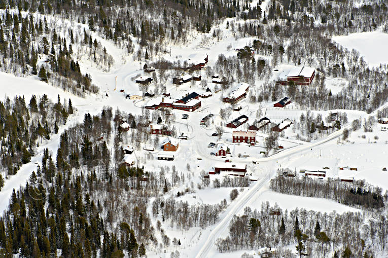 aerial photo, aerial photo, aerial photos, aerial photos, drone aerial, drnarfoto, installations, Jamtland, Vldalens Fjllstation, winter