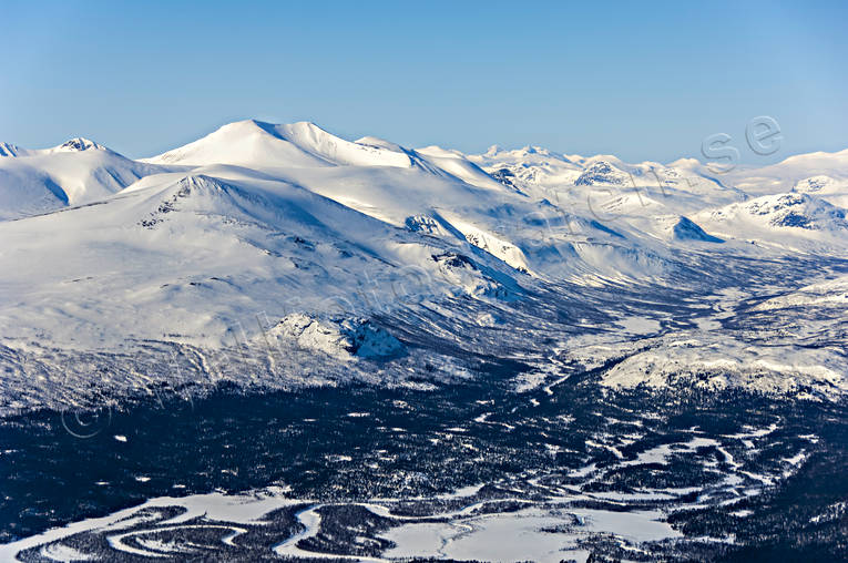 aerial photo, aerial photo, aerial photos, aerial photos, drone aerial, drnarfoto, Kvikkjokk, landscapes, Lapland, Tjuoldajhk, Tjuoldavauobme, winter, nok