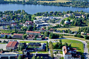 aerial photo, aerial photo, aerial photos, aerial photos, drone aerial, drnarfoto, Halsingland, landscapes, Ljusdal, samhllen, summer