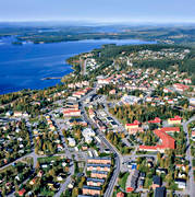 aerial photo, aerial photo, aerial photos, aerial photos, community, drone aerial, drnarbild, drnarfoto, Lapland, samhllen, summer, Vilhelmina