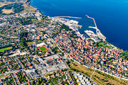 aerial photo, aerial photo, aerial photos, aerial photos, Almedalen, city, drone aerial, drnarfoto, Gotland, port, ringmuren, stder, summer, Visby