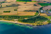 aerial photo, aerial photo, aerial photos, aerial photos, drone aerial, drnarfoto, Lilleskog, samhllen, Skne, summer, Ystad