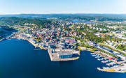 aerial photo, aerial photo, aerial photos, aerial photos, Angermanland, drone aerial, drnarfoto, fjllrven, harbour, marina, stder, rnskldsvik