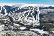 aerial photo, aerial photo, aerial photos, aerial photos, Bjrnrike, drone aerial, drnarfoto, Herjedalen, installations, ski resort, ski resort, ski slopes, winter