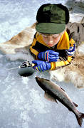 angling, boy, fish, fishing, fishing fortune, grayling, ice fishing, ice fishing, ice fishing, jig, dap, winter fishing